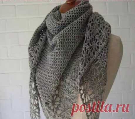 Look how beautiful this super soft scarf! I loved it! | Free Patterns