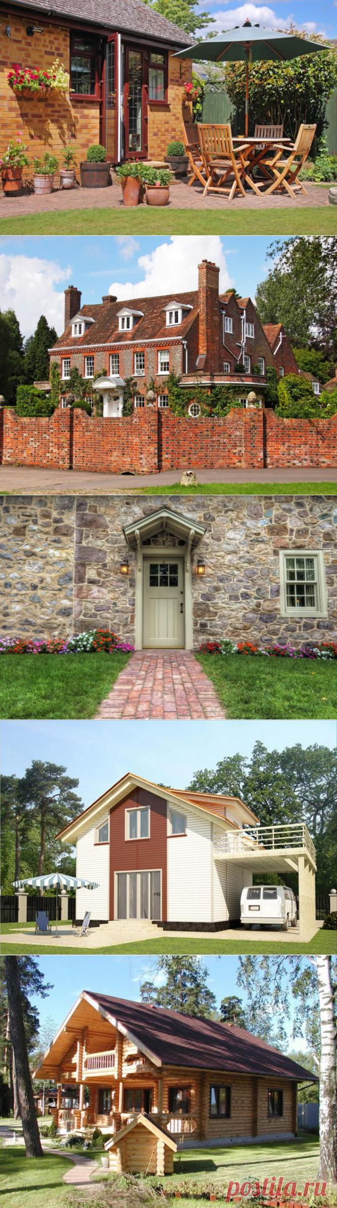 Единство стилевого решения дома и окружающего его сада / Загородные дома / 7dach.ru