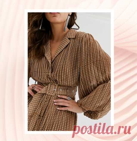 Wishlist: 35 невероятно красивых плиссированных платьев
