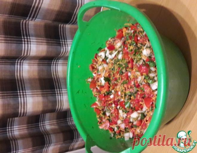 Суповая заправка на зиму Мамина – кулинарный рецепт