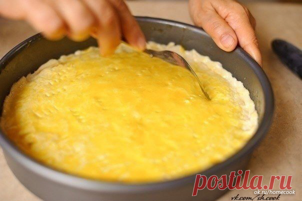Лимонный, очень нежный пирог