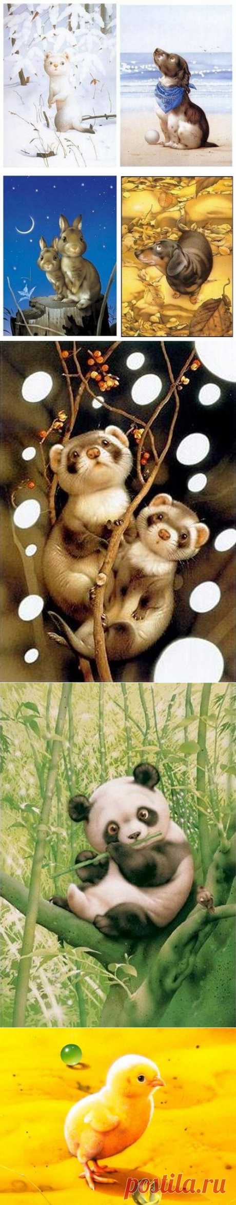 Няшки-обояшки :) / Макото Мурамацу