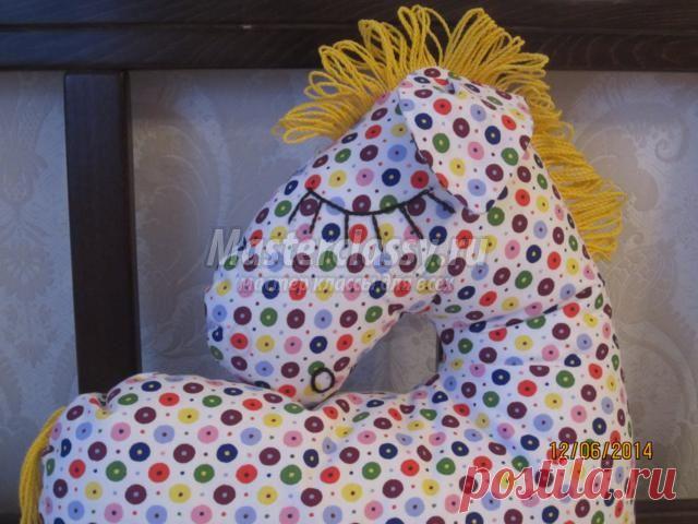 Подушка-игрушка своими руками. Спящая лошадка. Мастер-класс с пошаговыми фото