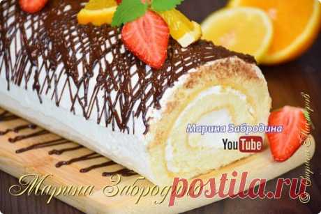 Рулет &quot;Райский Сад&quot; ✧ Вкусняшка к чаю за 30 минут!