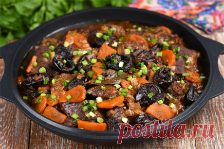 Невероятно, что 1 горсть чернослива делает с мясом! Говядина с черносливом (рецепт с фото) | Совет да Еда | Яндекс Дзен