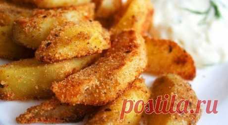 Ароматный запеченный картофель - У нас так АРОМАТНЫЙ ЗАПЕЧЕННЫЙ КАРТОФЕЛЬ Ингредиенты: — Картофель — 1 кг — Растительное масло — 2 ст.л. — Панировочные сухари — 2 ст.л. — Сладкая паприка — 1 ч.л. —...