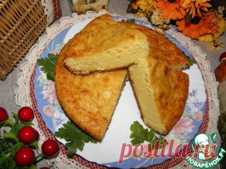 Сырно-картофельный пирог - кулинарный рецепт