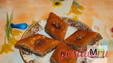 Пахлава (2) - кулинарный рецепт. Миллион Меню