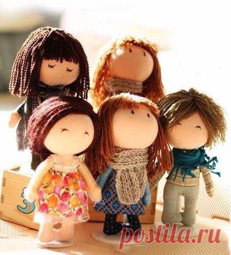 Куколки - мягкие игрушки