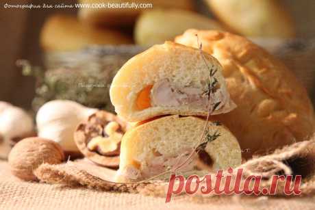 Пирожки с курицей.