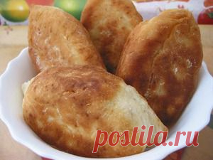 Пирожки на сметанном тесте - кулинарный рецепт