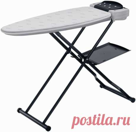 Паровая гладильная система ”ROWENTA LIBERTY PRESSING DG 9860”
Данная гладильная система состоит из автоматической передвижной паровой станции с утюгом ”ROWENTA LIBERTY PRESSING DG 9860” и активной гладильной доски ”ROWENTA TV6500 PRO ACTIVE”, но нужно отметить, что паровая станция с утюгом будет функциональна и с любой другой гладильной доской.