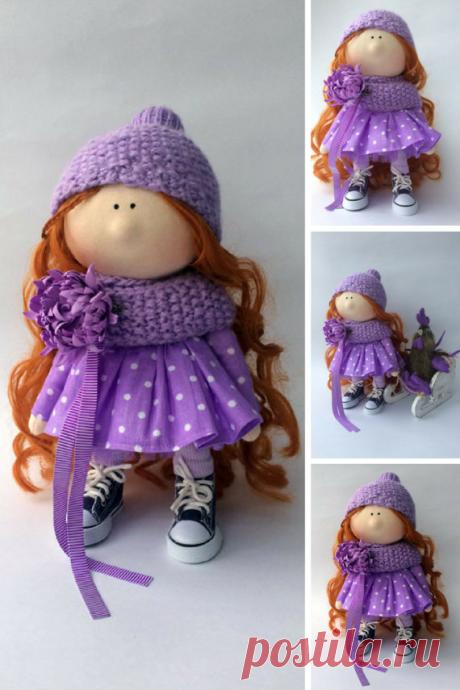 Rag doll Muñecas Soft doll Bambole Puppen by AnnKirillartPlace