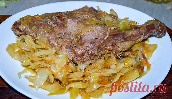Быстрый ужин для большой семьи! Утиные ножки с капустой! | Легкие и вкусные рецепты | Яндекс Дзен