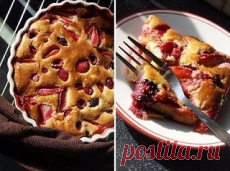 Ягодное клафути

Клафути -традиционный французский десерт. Нечто среднее между запеканкой и легким пирогом. Классический клафути готовят со спелой вишней, но подойдут любые ягоды и сочные фрукты.

Ингредиенты:
Показать полностью…