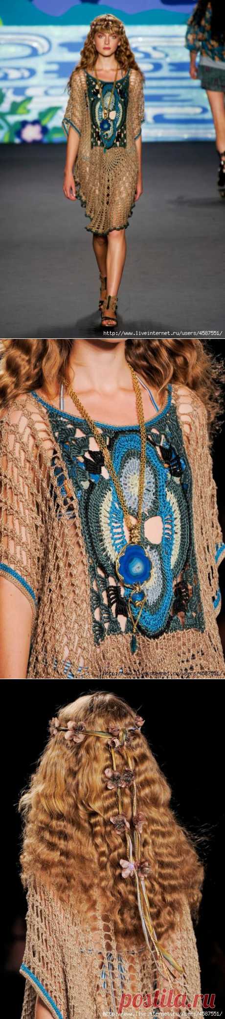 Вязание от Anna Sui весна 2014