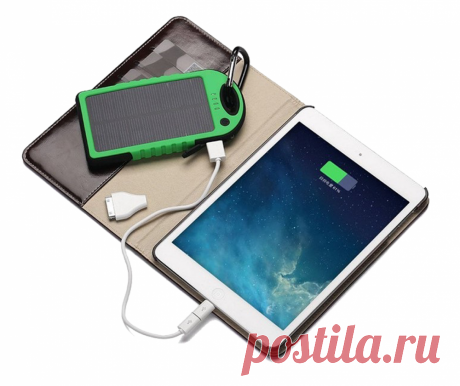 Powerbank 20000mAh на солнечных батареях