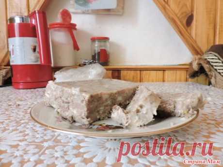 Зельц домашний - Люблю готовить - Страна Мам