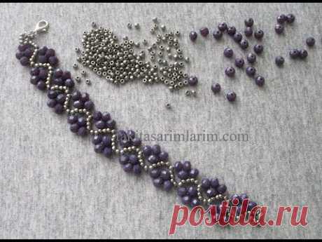 Zik Zak Modeli Bileklik Yapılışı