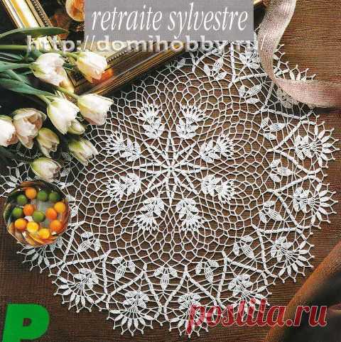 ВЯЗАНИЕ.САЛФЕТКИ И СКАТЕРТИ.