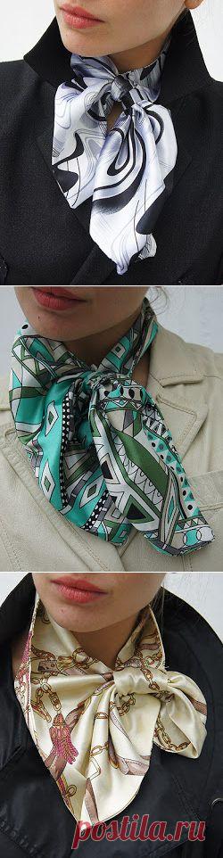 МИР РУКОДЕЛИЯ: Французский шейный платок | Каталог