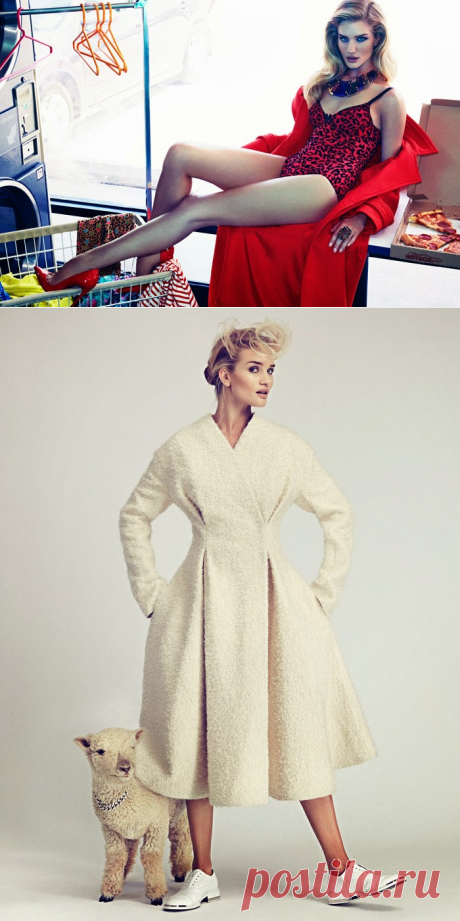 Потрясающая Рози Хантингтон-Уайтли (Rosie Huntington-Whiteley) в фотосессии Джеймса Макари (James Macari) для журнала Vogue Mexico (ноябрь 2014)