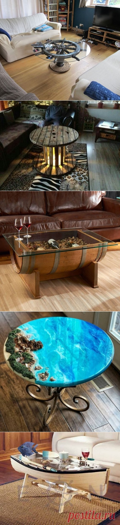 Идеи для журнальных столиков | Роскошь и уют