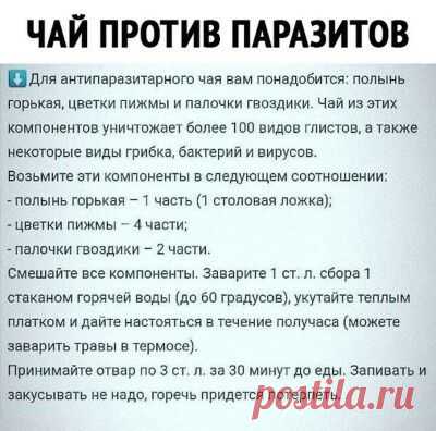 ОЧИЩЕНИЕ ОТ ПАРАЗИТОВ,