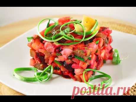 Винегрет с Маринованными Грибочками. Вкуснятина!