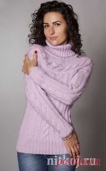 DataLife Engine > Версия для печати > Свитер с круглой кокеткой