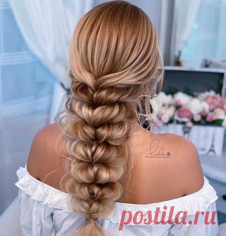 Объемная коса, как символ женской красоты