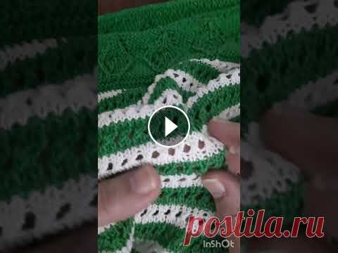 Тренд! Это видео содержит подробный мастер класс по вязанию очнь красивого и легкого узора спицами.Данный ролик станет хорошим уроком и для начинающих вязать...