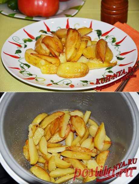 Картошка жареная в мультиварке