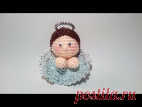 Angelo Amigurumi Tutorial - Angel Crochet - Angelito Crochet - YouTube
