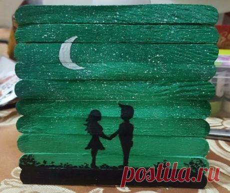 Красивые идеи рисунков на палочках от мороженого