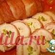 Куриный рулет «Неземное блаженство» Кулинарный рецепт