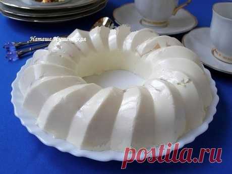 Бланманже творожное