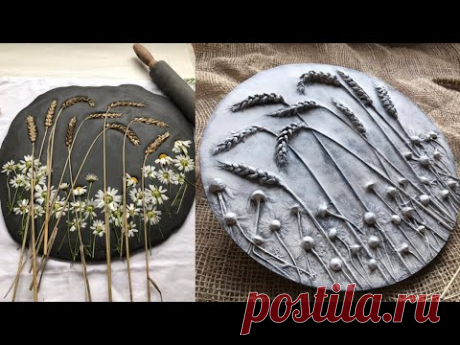 Fields of Gold / home art decor tutorial by KLEVER