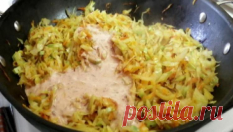 Вкуснее тушенной капусты, чем у моей мамы, я не ела. Дело в двух ингредиентах