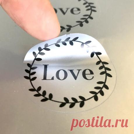 Заказать Печать золотых наклеек в типографии Принт 24 Москва