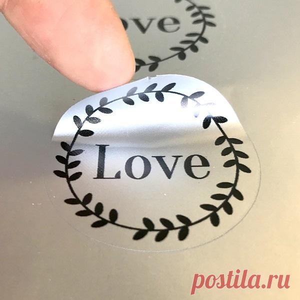 Заказать Печать золотых наклеек в типографии Принт 24 Москва