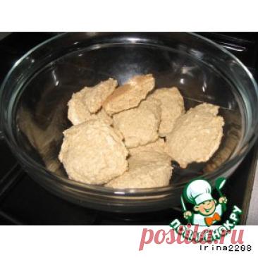 Постное кокосово-овсяное печенье на рассоле – кулинарный рецепт