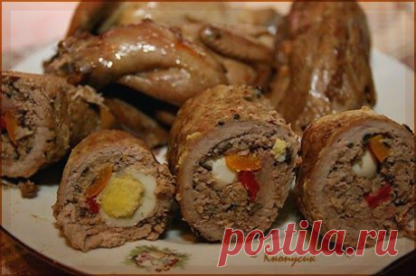 Вкусненький журнал: Рулет &quot;Праздничный&quot;