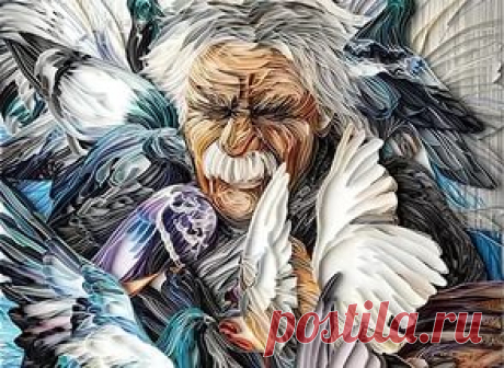 портреты из бумаги скрученной