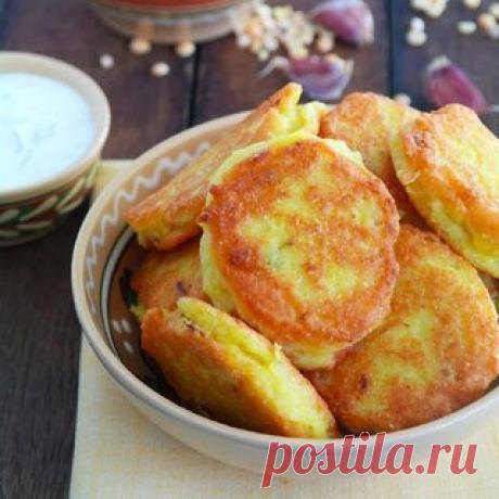 Вкусные оладьи из гороха