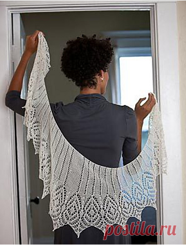Шаль "Прогулка по Осло" (Oslo Walk Shawl)