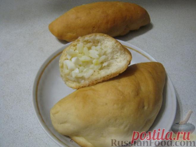 Рецепт: Начинки для пирожков из риса с яйцом на RussianFood.com