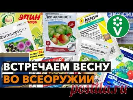 САДОВАЯ АПТЕЧКА! ТОП-20 препаратов для защиты сада