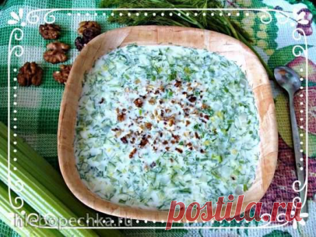 Холодный суп "Таратор" - рецепт с фото на Хлебопечка.ру