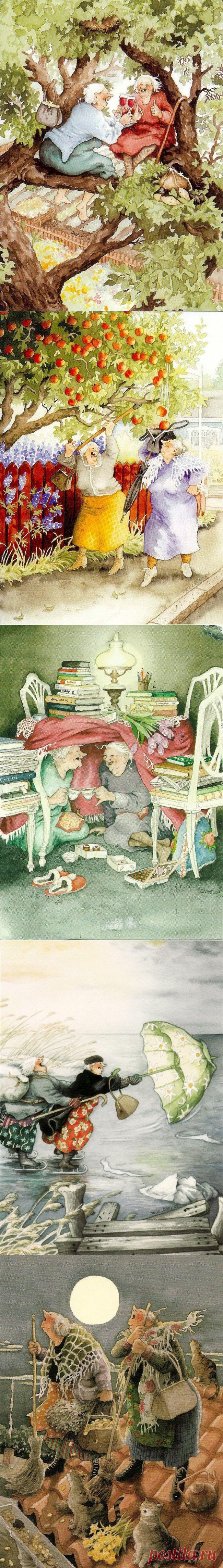 Теперь я знаю, как встречу старость